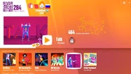 Talk on the Just Dance Now menu (2017 update, computer)