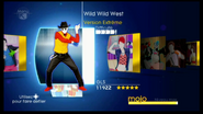 Extreme Version on the Just Dance 4 menu (Wii/PS3/Wii U)