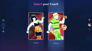 Just Dance 2023 Edition coach selection screen (updated)