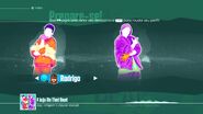 Just Dance 2017 coach selection screen