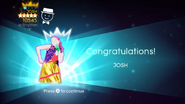 Just Dance 4 scoring screen