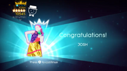 Just Dance 4 scoring screen (Alternate)