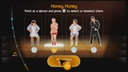 Honey abba coachmenu.png (790 KB) ABBA: You Can Dance coach selection screen
