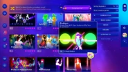 Problem on the Just Dance 2025 Edition menu