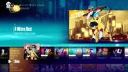 Nitro Bot on the Just Dance 2017 menu
