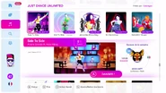Side to Side on the Just Dance 2019 menu