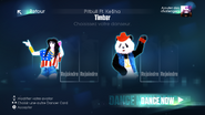 Just Dance 2015 coach selection screen