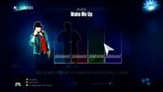 Just Dance 2015 coach selection screen (camera)