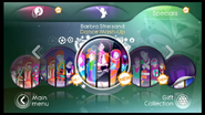 Barbra Streisand (Dance Mash-Up) on the Just Dance 3 menu (Wii/PS3)