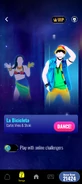 Just Dance Now coach selection screen (2024 update, phone)