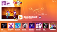 Boogie Wonderland on the Just Dance Now menu (2017 update, computer)