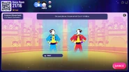 Just Dance Now coach selection screen (2024 update, computer)