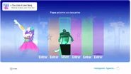 Just Dance 2019 coach selection screen (camera)