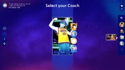 Just Dance 2025 Edition coach selection screen