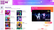 Die Young on the Just Dance Now menu (2020 update, computer)