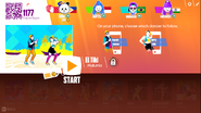 Just Dance Now coach selection screen (2017 update, computer)