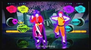 Just Dance 2 Gameplay - Kung Fu Fighting