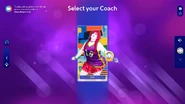 Just Dance 2026 Edition coach selection screen
