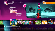 Rasputin on the Just Dance 2018 menu