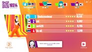 Just Dance Now scoring screen (updated)