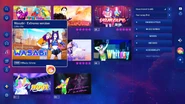 Wasabi (Extreme Version) on the Just Dance 2024 Edition menu