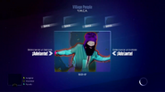 Just Dance 2014 coach selection screen (Mashup, camera)