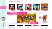 Don’t Worry Be Happy on the Just Dance 2020 menu