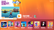 Feel It Still on the Just Dance Now menu (2017 update, computer)