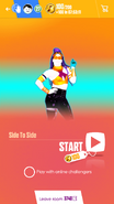 Just Dance Now coach selection screen (Classic, outdated, phone)