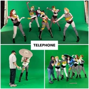 Telephone bts.jpg (191 KB) Behind the scenes