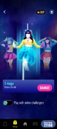 Just Dance Now coach selection screen (2024 update, phone)