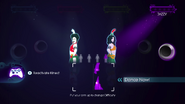 Just Dance 3 coach selection screen (Xbox 360)