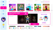 Follow the White Rabbit no menu do Just Dance 2022