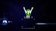 Just Dance 3 coach selection screen (Xbox 360)