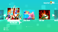 Kill This Love on the Just Dance 2020 menu (Classic, Wii)