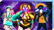 P2 on the icon for the Just Dance Now playlist "K-Pop Till You Drop" (along with I Am The Best (P2) and General Jae)