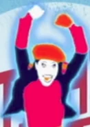 Mouth glitch in Just Dance 3
