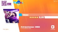 Just Dance Now scoring screen (2017 update)