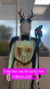 Behind the scenes (The costume)