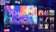 Finesse (Remix) on the Just Dance Now menu (2024 update, computer)