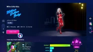 Menu de Informações do Just Dance 2023 Edition
