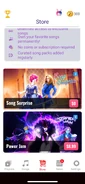 Song Surprise and Power Jam in the shop (prices as of July 3rd, 2024)