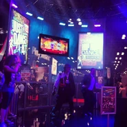 Promotional image for Just Dance 4 and The Hip Hop Dance Experience at New York Comic Con