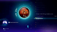 Dagomba on the Just Dance 3 menu (Xbox 360)