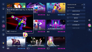 Rock n’ Roll (Will Take You to the Mountain) on the Just Dance 2023 Edition menu