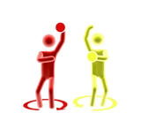 Pictogram made with the Just Dance 2016 model