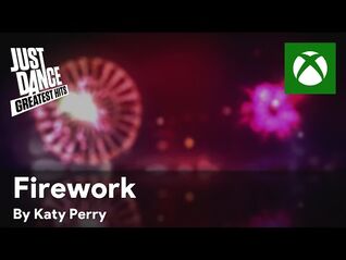 Firework background - Just Dance Greatest Hits (Xbox 360)