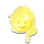 Elsa’s golden avatar