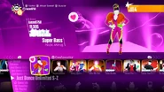 Super Bass on the Just Dance 2018 menu