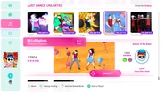 99 Luftballons on the Just Dance 2019 menu